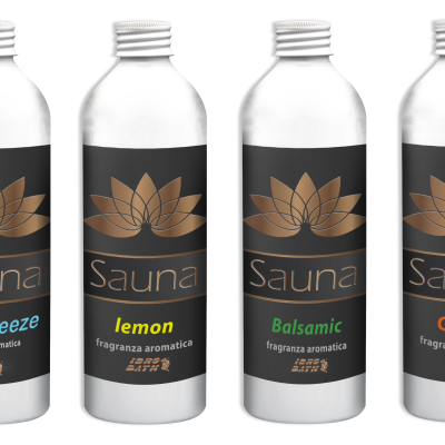 Kit Fragranze Sauna 250 ml x 6pz + Dosatore Graduato