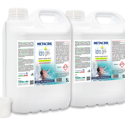 Idro pH- Nuova formulazione 10 Lt (5 + 5) + Dosatore Graduato