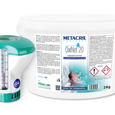 OxiNet 20 3 Kg + Dosatore Galleggiante