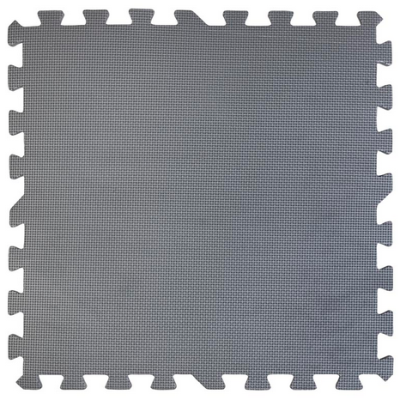 Tappeto Puzzle GRIGIO/ANTRACITE 9 PZ 50 X 50 cm