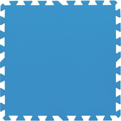 Tappeto Puzzle BLU SOTTILE 9 PZ 50 X 50