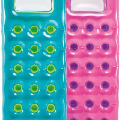 Materassino Multicolor con oblò 18 buchi Intex