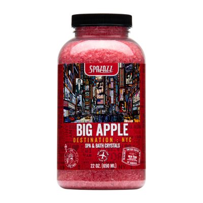BIG APPLE - DESTINATION: NYC - Cristalli naturali di sale per aromaterapia da bagno e da SPA