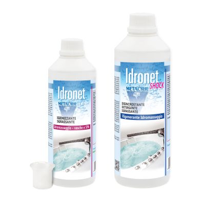 Idronet 500 ml + Idronet Shock 1 Lt + Dosatore Graduato