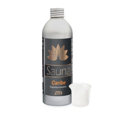 Fragranza Aromatica Sauna Caribe 250 ml + Dosatore Graduato
